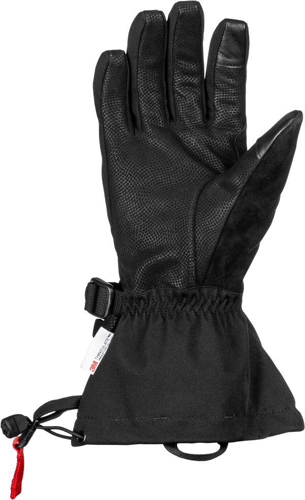 TITLE HEATED GAUNTLET GLOVES BLACK