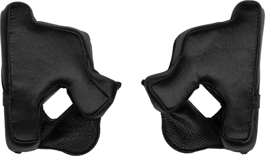 WERX-R HELMET CHEEK PADS BLACK MD 30MM