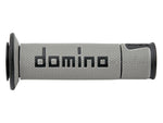 A450 ROAD RACING GRIPS GREY/BLACK PAIR