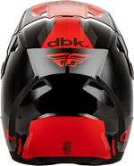 KINETIC DBK HELMET BLACK/RED/GREY