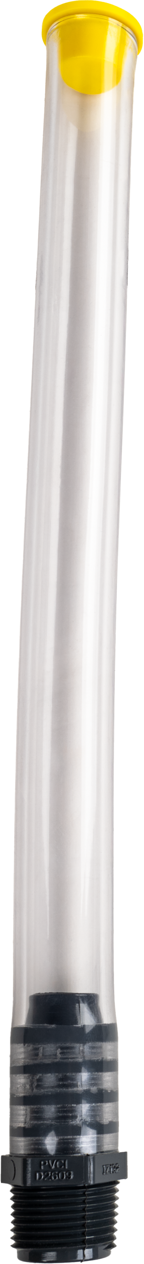 FILLER HOSE PUSH-IN PLUG CLEAR 12" | 300-10002