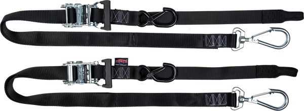 1 1/2 in. Fat Straps w/ soft tie and swivel secure hook