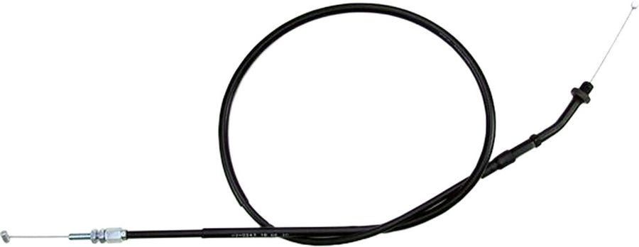 BLACK VINYL THROTTLE PULL CABLE | 02-0243