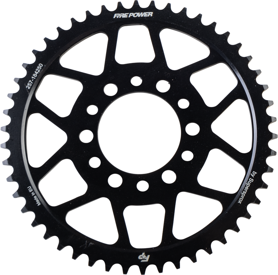 REAR SPROCKET STEEL 50T BLK