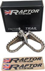 TITANIUM FOOT PEGS ADV PR HON