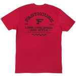ARTHUR SS TEE CARDINAL