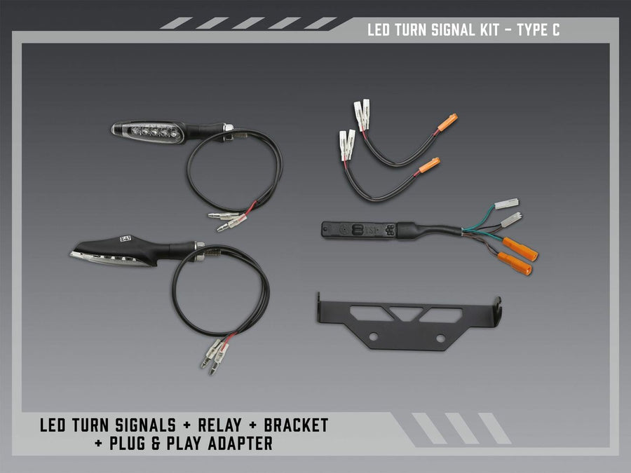 FE V2 STND LED TURN SIG KIT C | 075BG-STD-C-K