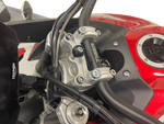 HANDLEBAR RISERS TOUR W/RAM BALL SILVER TRI