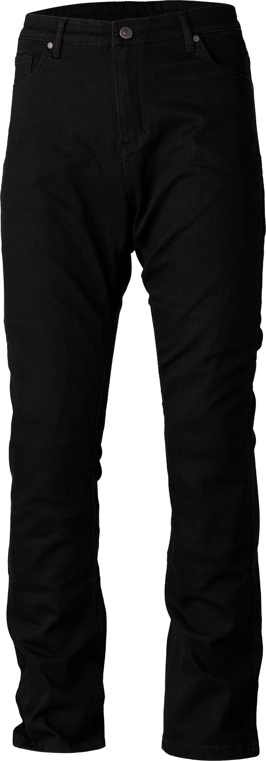 WOMENS STRAIGHT LEG 2 JEANS BLACK XS