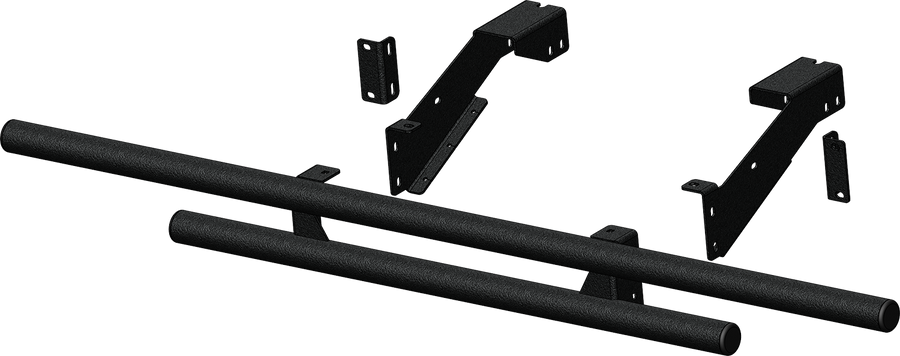 REAR BUMPER BLACK POL