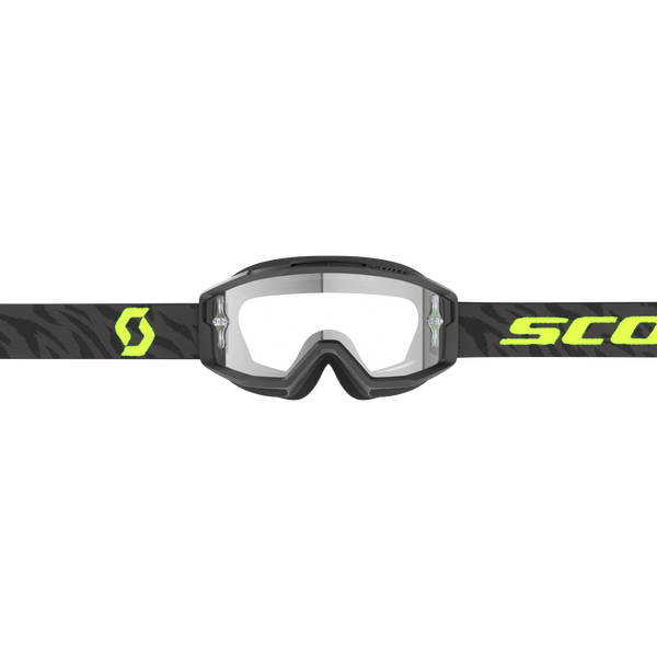 SPLIT OTG GOGGLE ZEBRA BLK/NE YLW CLEAR WRK