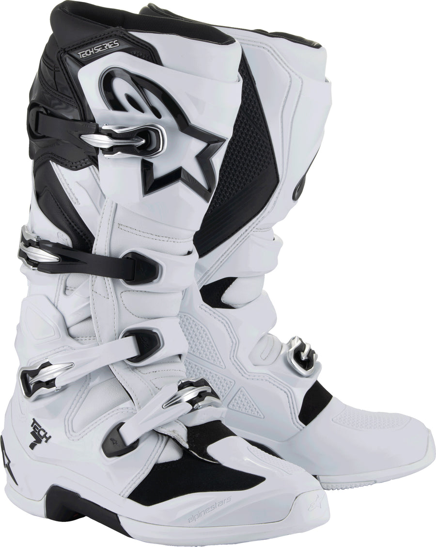 TECH 7 BOOTS WHITE/BLACK 13
