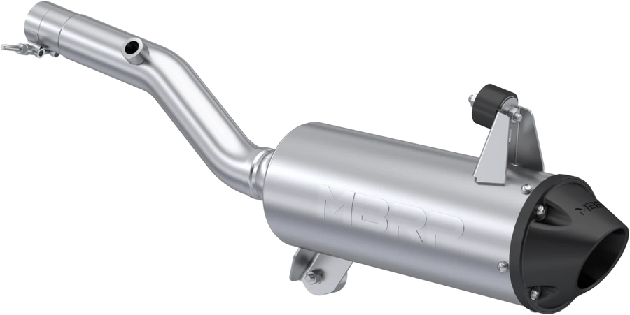 SINGLE SLIP-ON SYSTEM W/ 5" PERFORMANCE MUFFLER BLK TIP | AT-9221PT