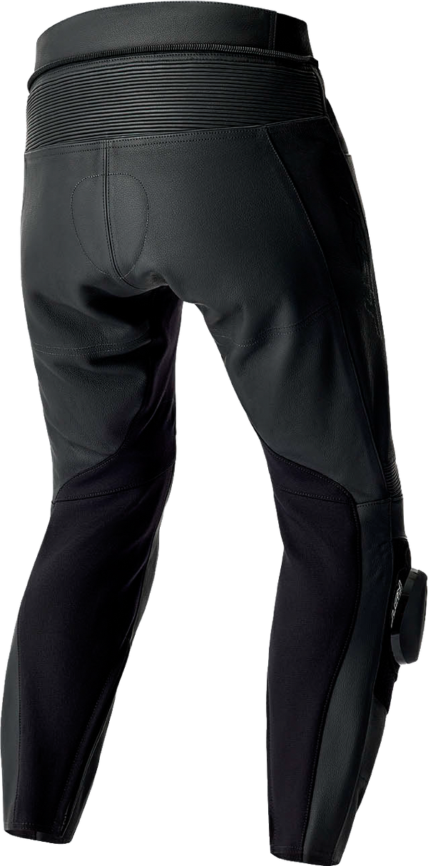 WOMENS S1 D3O LEATHER PANTS BLACK