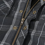 EL CAMINO FLANNEL BK/GY