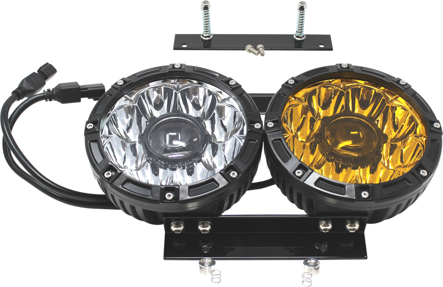 7" DB7 LED HEADLIGHT KIT FLTR `15-UP | LLC-DB7-YC