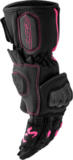WOMENS S1 GLOVE BLACK/PINK LEATHER