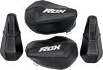 GEN '3 'FLEX-TEC 'HANDGUARDS BLACK/ WHITE | FT3-HG-W