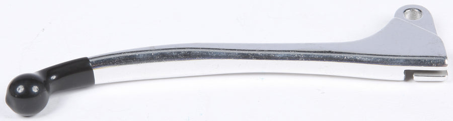 BRAKE LEVER SILVER W/ BLACK TIP