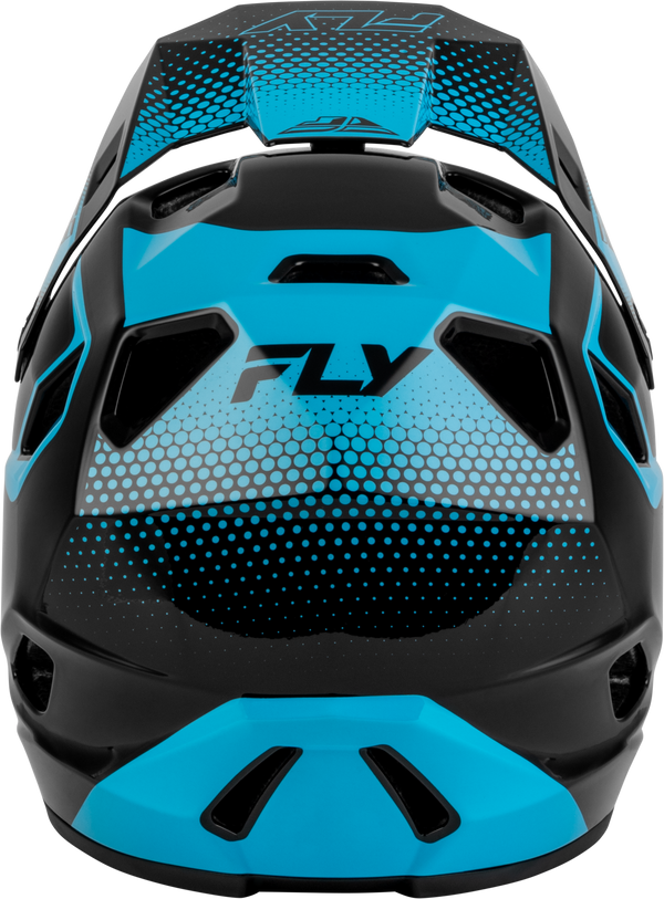 YTH RAYCE SONAR BICYCLE HLMT BLACK/ELECTRIC BLUE YM | 73-3654YM