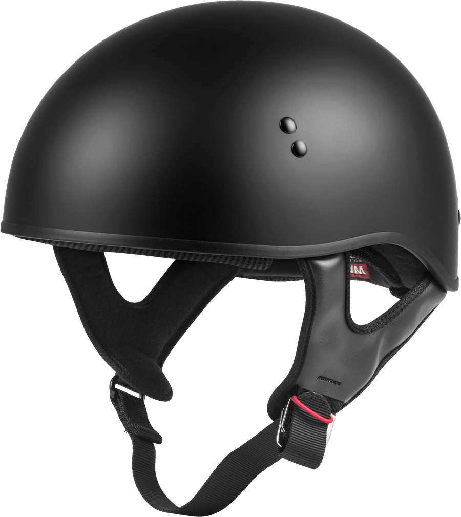 HH-45 HALF HELMET NAKED MATTE BLACK XS