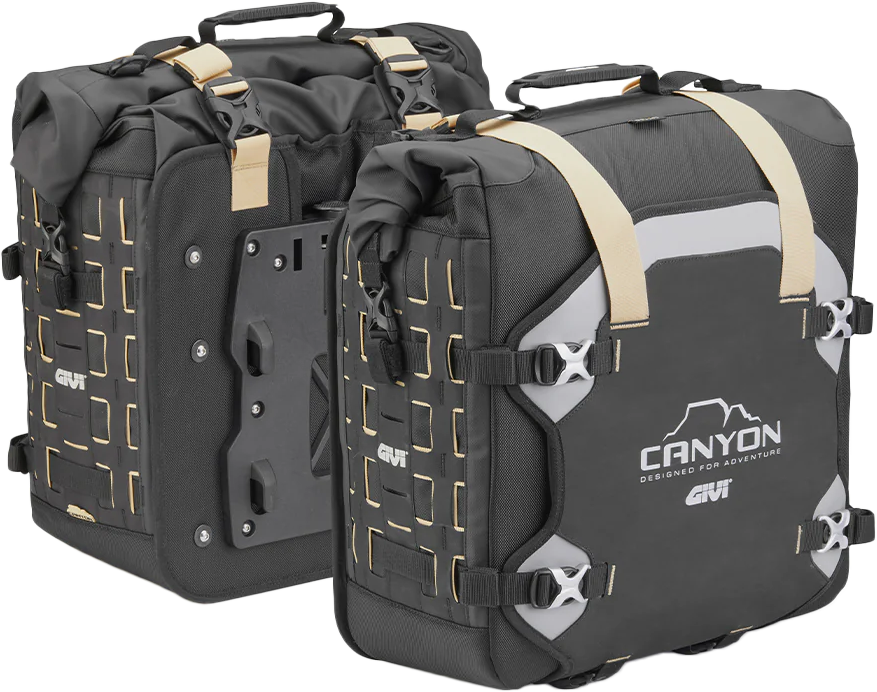 CANYON ADV SADDLEBAGS 35L EA BLACK | GRT709B