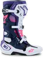 TECH 10 WHT/VIOLET/NVY BL/PNK FL 12 | 2010020-2780-12