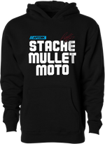 Stache Mullet Moto Youth Hoodie