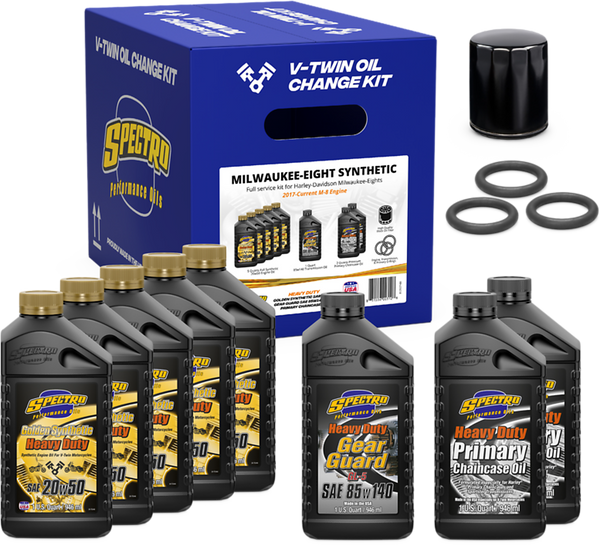 V-TWIN FULL OIL SERVICE KIT M8 SYNTHETIC | 311474