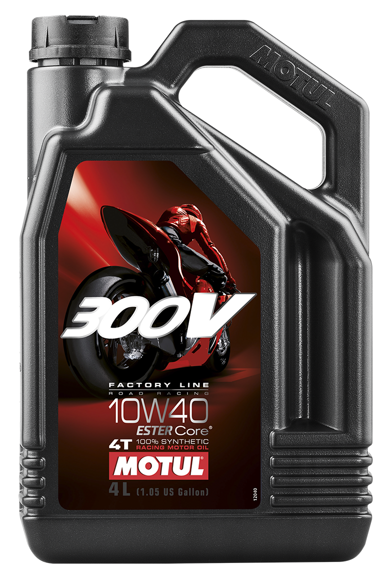 300V COMPETITION SYNTHETIC OIL 4T 10W40 4L 4/CASE