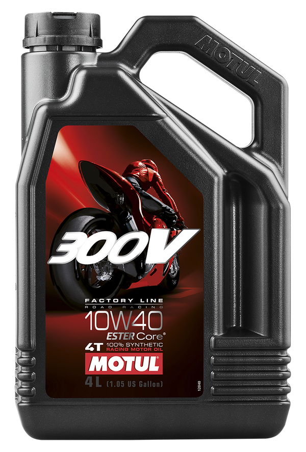 300V COMPETITION SYNTHETIC OIL 4T 10W40 4L 4/CASE