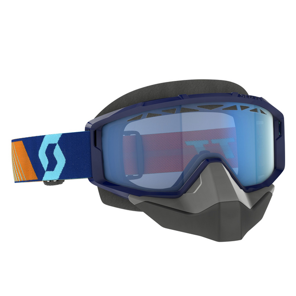 PRIMAL SNOW CROSS GOGGLE ROYAL BLUE/ORANGE BLUE TINT | 278606-7436107