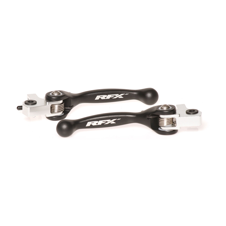 FLEXIBLE LEVER SET BLACK KTM/HUSQ/GAS | FXFL 50600 55BK