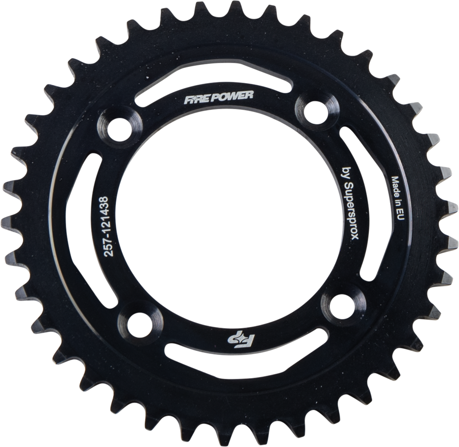 REAR SPROCKET STEEL 38T BLK