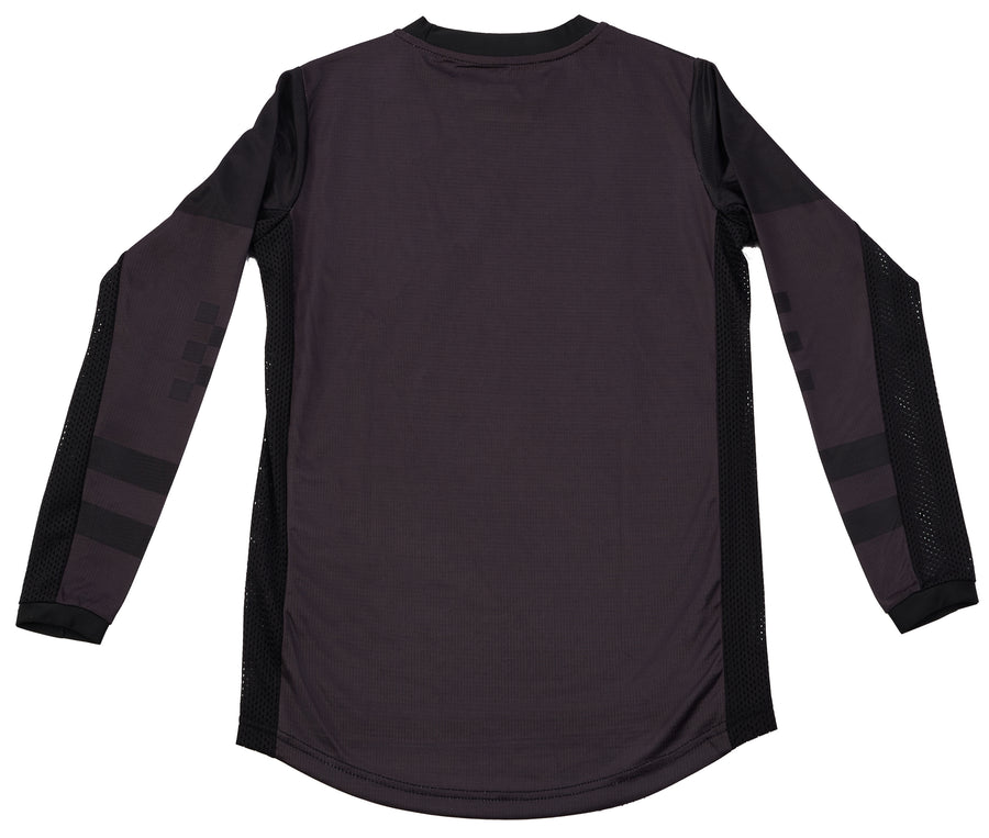 JMX YTH VENTED JERSEY BKGY M