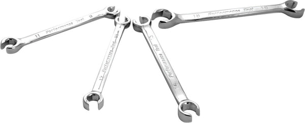 4 PC MET FLARE NUT WRENCH SET | W30431