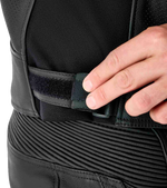 TRACTECH EVO D3O JACKET BLK/BLUE LEATHER