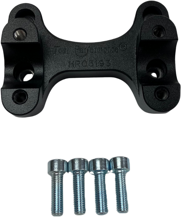 HANDLEBAR RISERS TOUR BLACK BMW