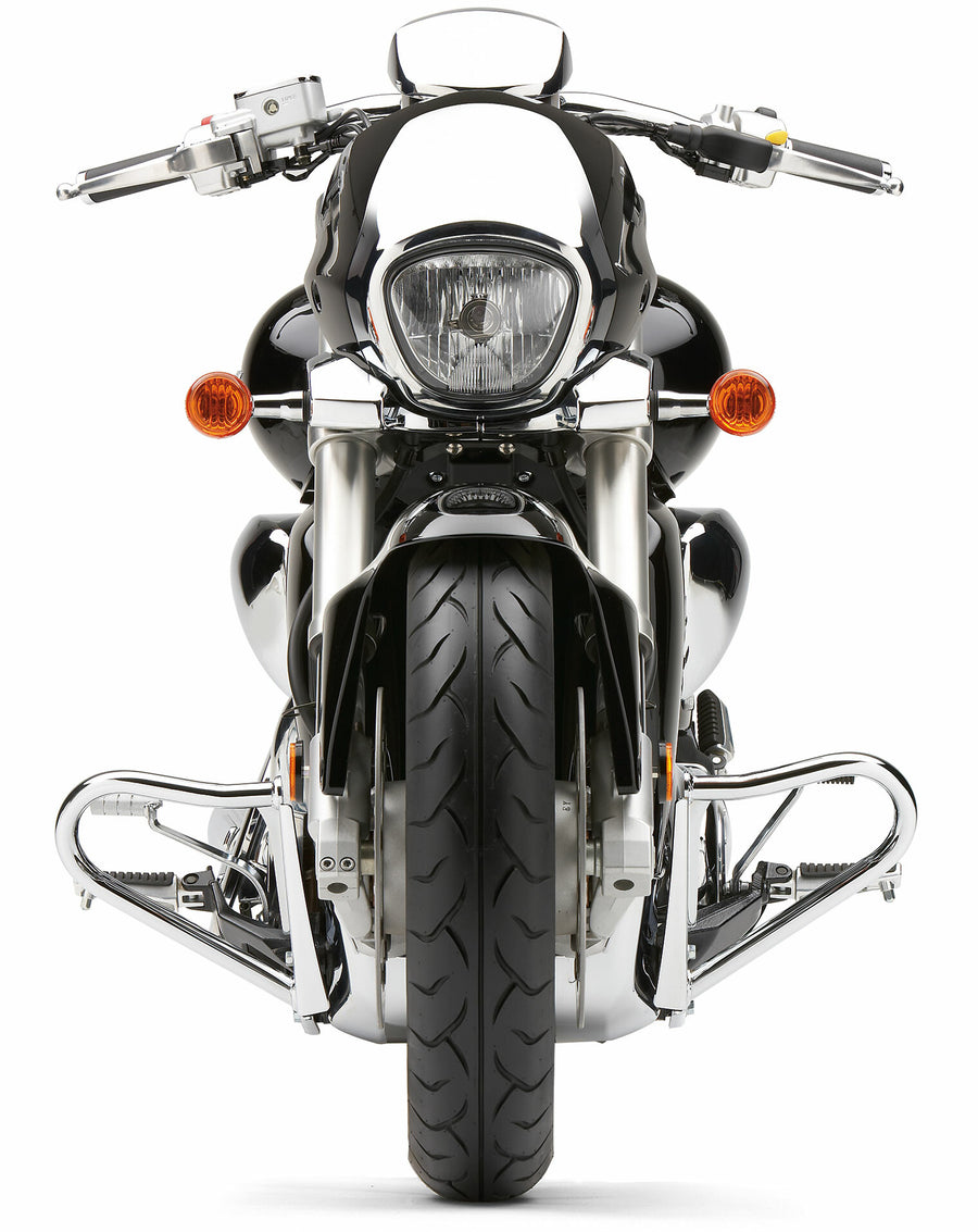 ENGINE CASE GUARD CHROME SUZ BOULEVARD M109R 06-14 | 01-3345