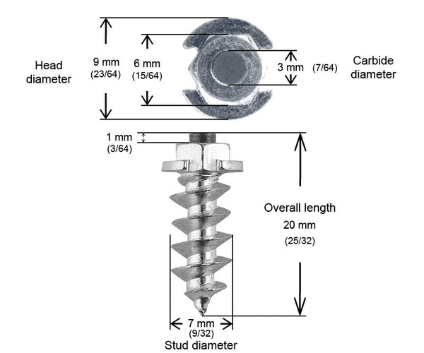 18MM SHOUDLER SCREW STUDS QTY 150 | SS-18150