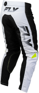 KINETIC FADE PANTS WHITE/BLACK/HI-VIS SZ 34