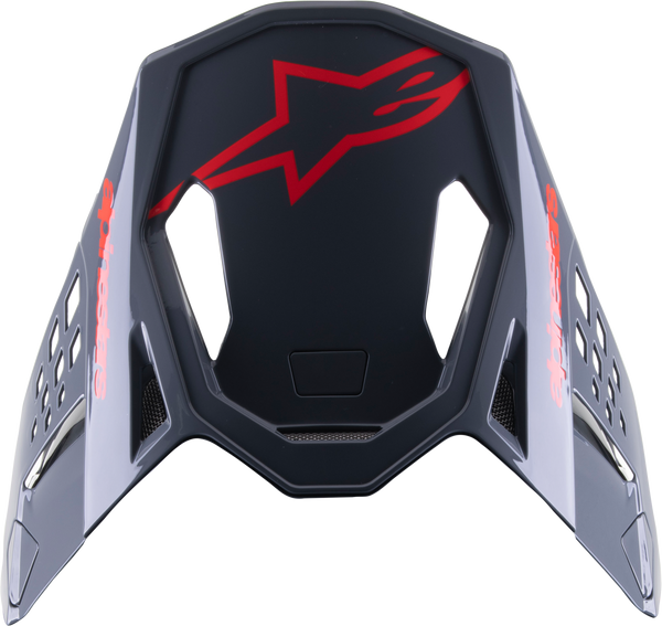 S-M8 RADIUM 2 VISOR BLACK/NEON RED | 8981523-1397-OS