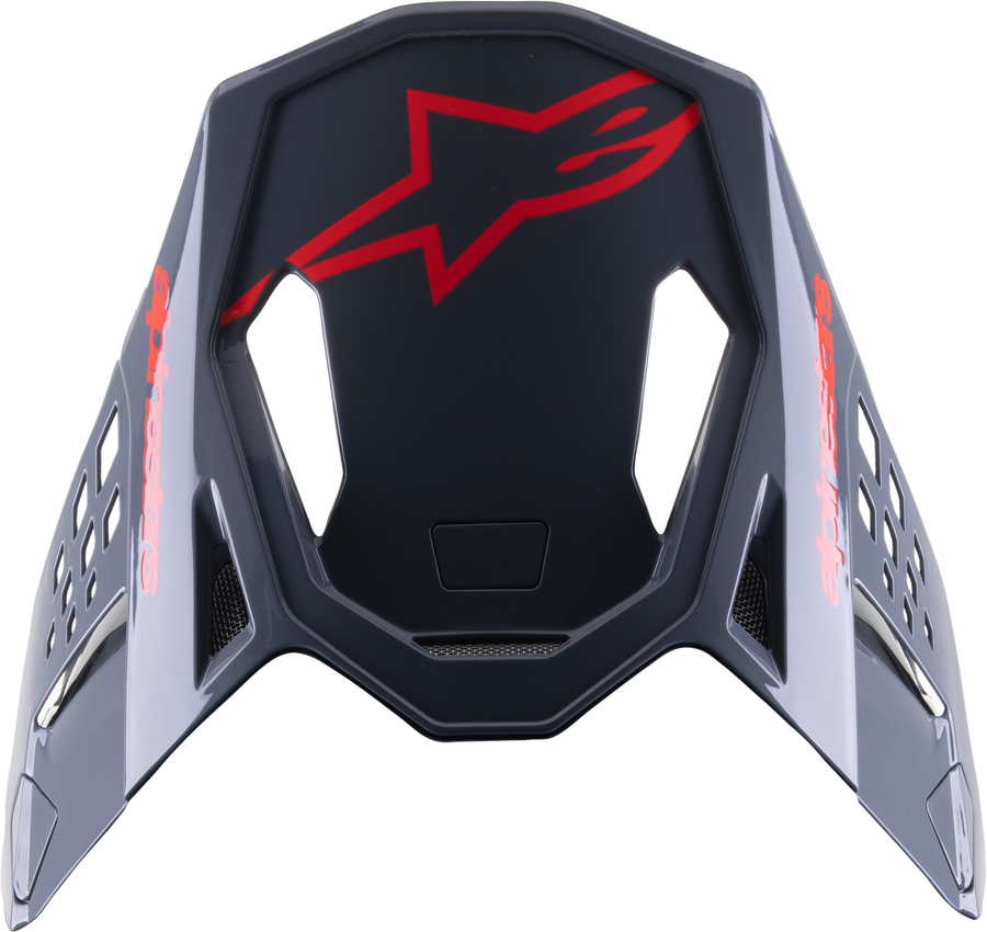 S-M8 RADIUM 2 VISOR BLACK/NEON RED | 8981523-1397-OS