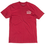 ACCLAIM SS TEE CARDINAL