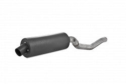 SINGLE SLIP-ON SYSTEM W/ 4.25" SPORT MUFFLER BLK | AT-6408SP