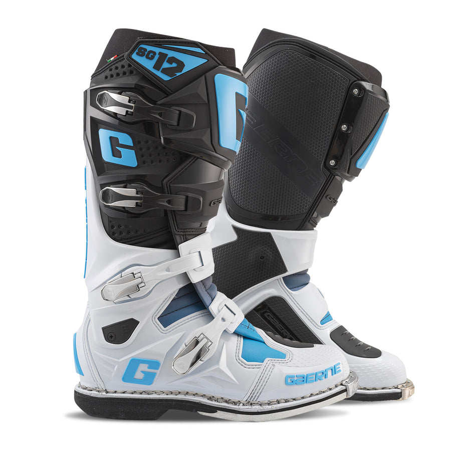 SG12 LE BOOTS BLK/WHT/CAROLINA BLUE SZ 11 | 2174-103-46