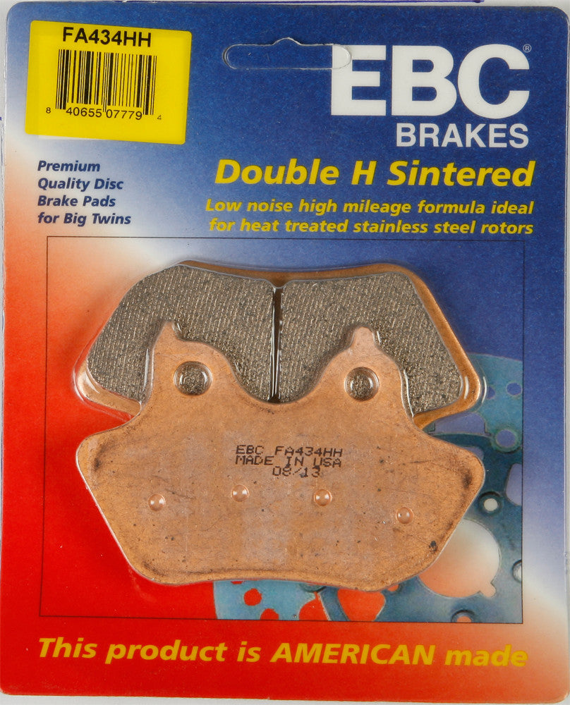BRAKE PADS FA434H DOUBLE-H SINTERED