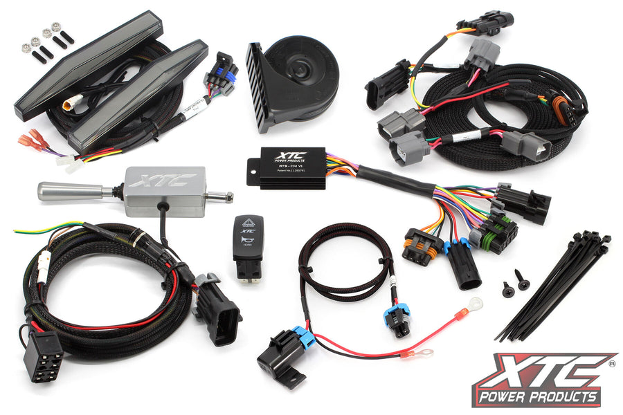 SELF CANCELING TURN SIGNAL WITH BILLET LEVER & DRL CFM