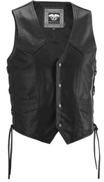 SIX SHOOTER VEST BLACK MD