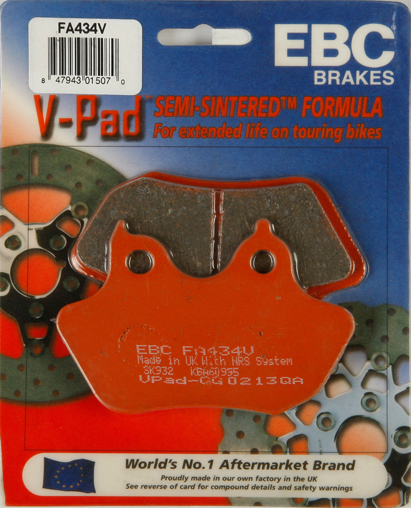 BRAKE PADS FA434V V-SERIES